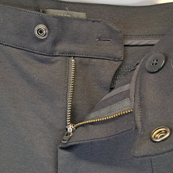 J. Crew Black Pixie Ponte Pants Size 4S - Picture 5 of 10